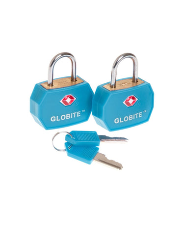 TSA Luggage Locks 2 Pks - Blue - Globite