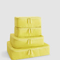 4 Pc Packing Cube Set - Endive Yellow - Globite