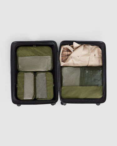 4 Pc Packing Cube Set - Moss - Globite