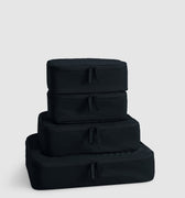 4 Pc Packing Cube Set - Nero - Globite