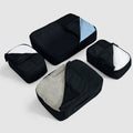 4 Pc Packing Cube Set - Nero - Globite