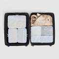 4 Pc Packing Cube Set - Snow - Globite