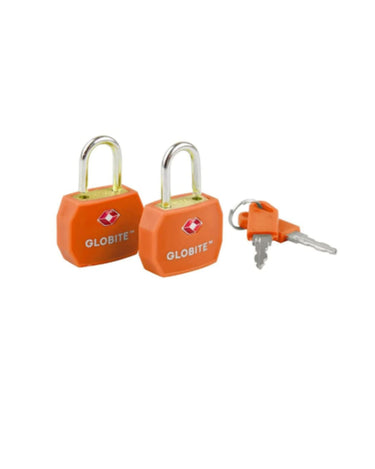 TSA Luggage Locks 2 Pks - Orange - Globite