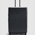 Expandable Large Check In Suitcase - Caviar Black - Globite