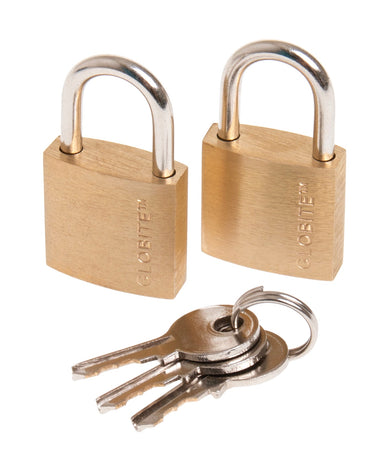 Brass Lock 2pk - Globite