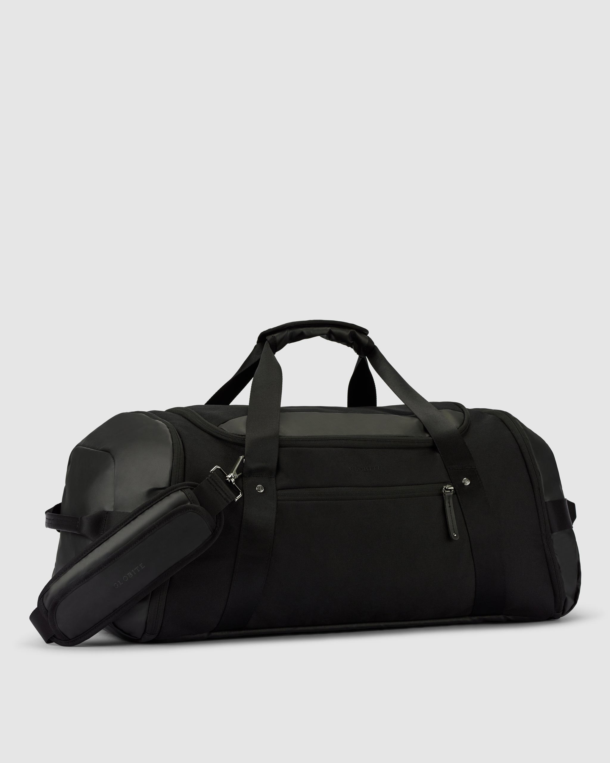 Morgan Weekender Duffle Bag - Jet Black - Globite