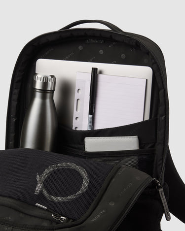 Sutton Everyday Backpack - Jet Black - Globite