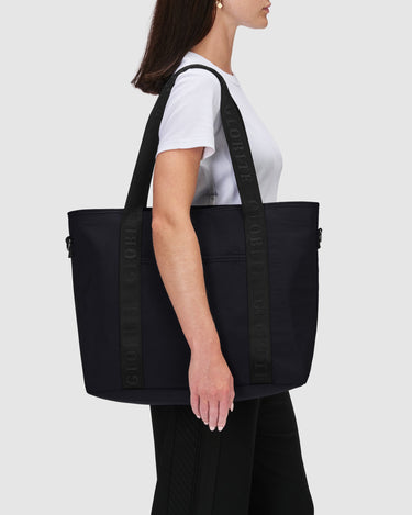 Thea Nylon Tote Bag - Midnight Navy - Globite