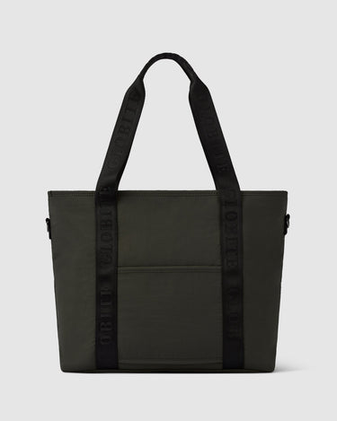 Thea Nylon Tote Bag - Olive Green - Globite