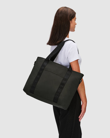 Thea Nylon Tote Bag - Olive Green - Globite