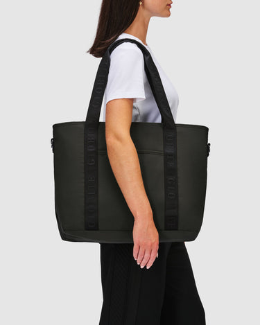 Thea Nylon Tote Bag - Olive Green - Globite