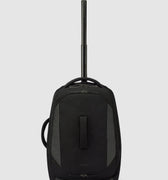 Darley Wheeled Duffle Backpack - Jet Black - Globite