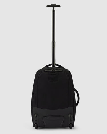 Darley Wheeled Duffle Backpack - Jet Black - Globite