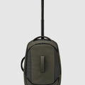 Darley Wheeled Duffle Backpack - Olive Green - Globite
