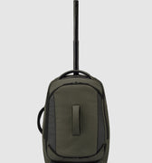 Darley Wheeled Duffle Backpack - Olive Green - Globite