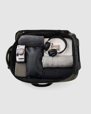 Darley Wheeled Duffle Backpack - Olive Green - Globite
