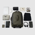 Darley Wheeled Duffle Backpack - Olive Green - Globite