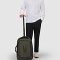 Darley Wheeled Duffle Backpack - Olive Green - Globite