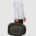 Darley Wheeled Duffle Backpack - Olive Green - Globite