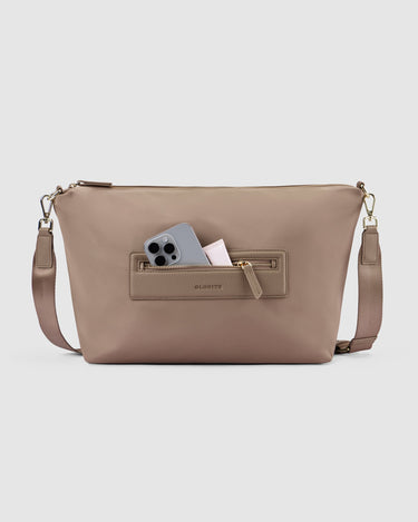 Frankie Shoulder Bag - Taupe - Globite