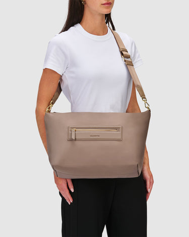 Frankie Shoulder Bag - Taupe - Globite