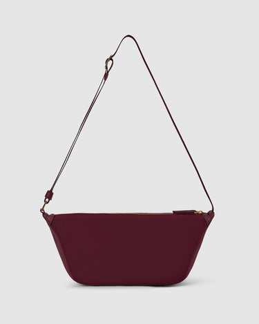 Ines Mini Sling Handbag - Burgundy - Globite