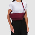 Ines Mini Sling Handbag - Burgundy - Globite