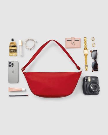 Ines Mini Sling - Coral Red - Globite