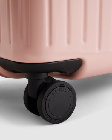 Carry On Suitcase - Whisper Pink - Globite