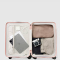 Carry On Suitcase - Whisper Pink - Globite