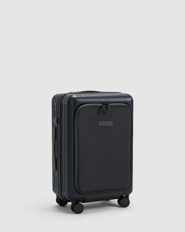 Carry On Suitcase with Laptop Compartment - Caviar - Globite