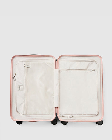 Expandable Carry On Suitcase - Whisper Pink - Globite