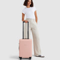 Expandable Carry On Suitcase - Whisper Pink - Globite