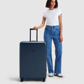 Large Check In Suitcase - Moonlit Ocean - Globite