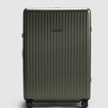 Large Check In Suitcase - Olivine - Globite