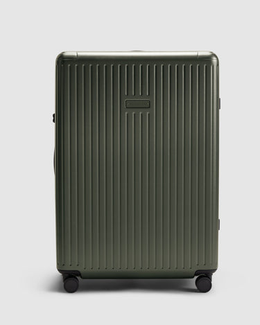 Large Check In Suitcase - Olivine - Globite