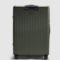 Large Check In Suitcase - Olivine - Globite