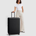 Large Check In Suitcase - Onyx - Globite