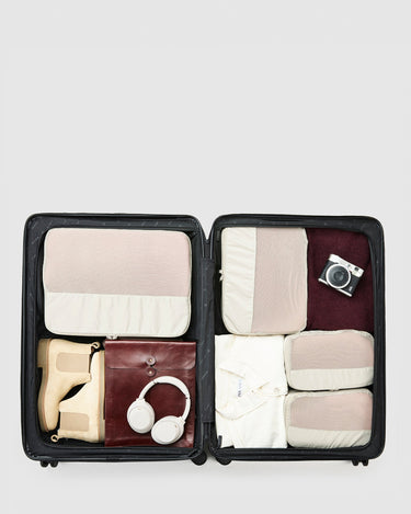 Large Check In Suitcase - Onyx - Globite