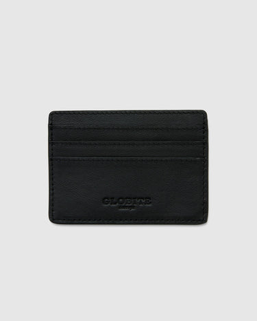 Leather Card Holder - Black - Globite