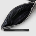 Leather Clutch Travel Pouch - Black - Globite