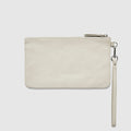 Leather Clutch Travel Pouch - Cinder Grey - Globite