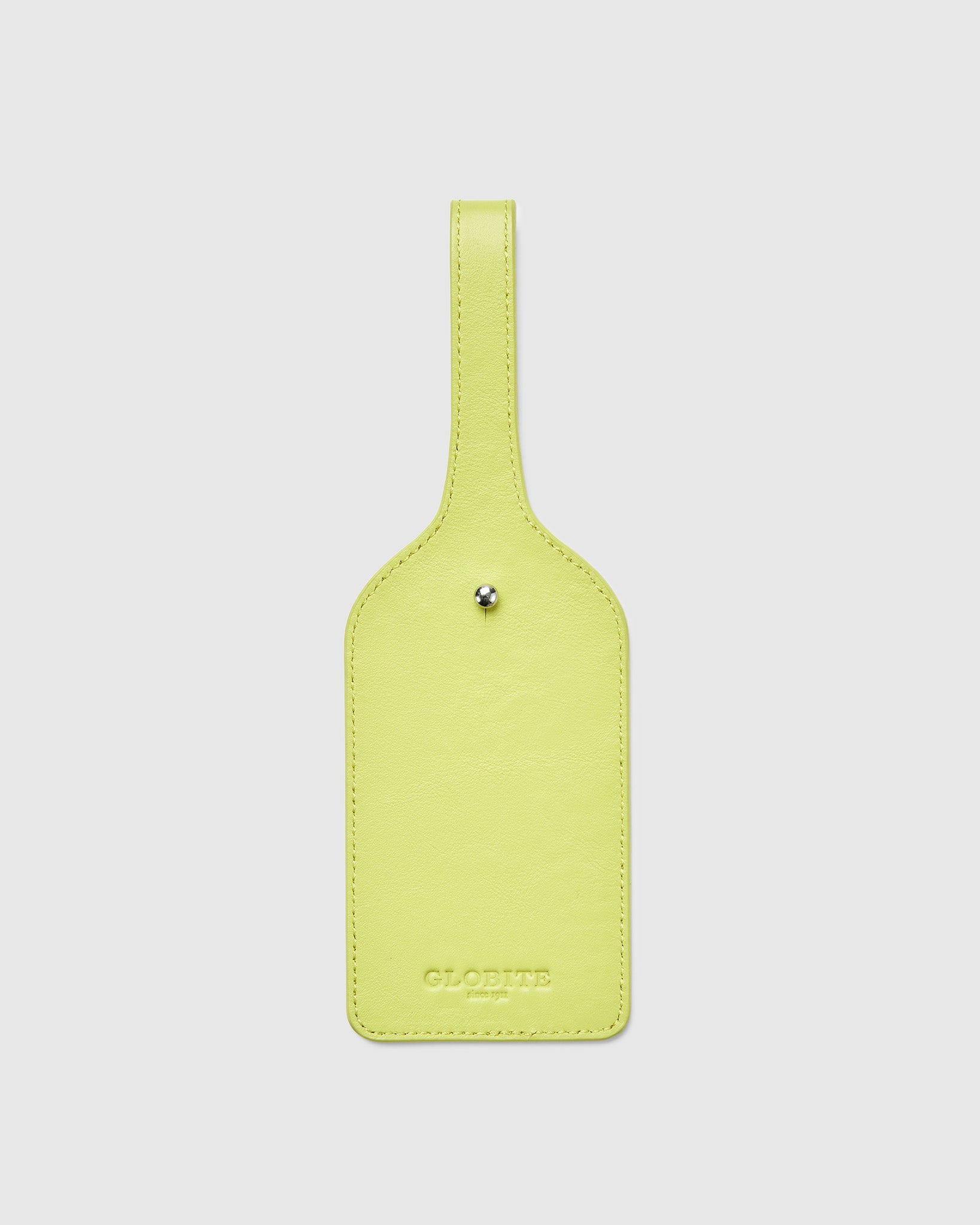 Leather Luggage Tag - Anise Green - Globite