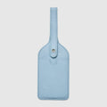 Leather Luggage Tag - Sky Blue - Globite