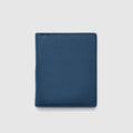 Leather Slim Bifold Wallet - Night Blue - Globite