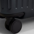 Expandable Medium Check In Suitcase - Caviar Black - Globite