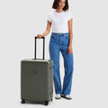 Medium Check In Suitcase - Caviar - Globite