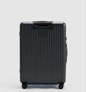 Expandable Medium Check In Suitcase - Caviar Black - Globite