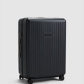 Medium Check In Suitcase - Caviar - Globite