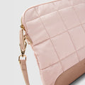 Quilted Cross Body Bag - Whisper Pink - Globite